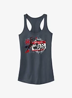 Marvel Spider-Man: Across The Spiderverse Miles Name Tag Girls Tank