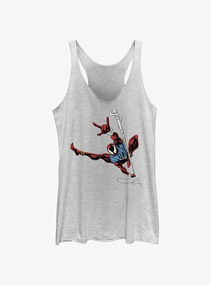 Marvel Spider-Man: Across The Spiderverse Spider Scarlet Pose Girls Tank