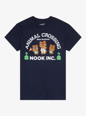 Animal Crossing: New Horizons Nook Inc. Boyfriend Fit Girls T-Shirt