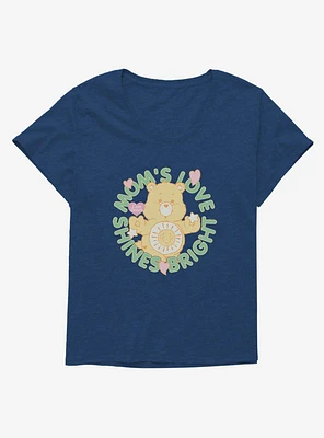 Care Bears Mom's Love Shines Bright Funshine Bear Girls T-Shirt Plus