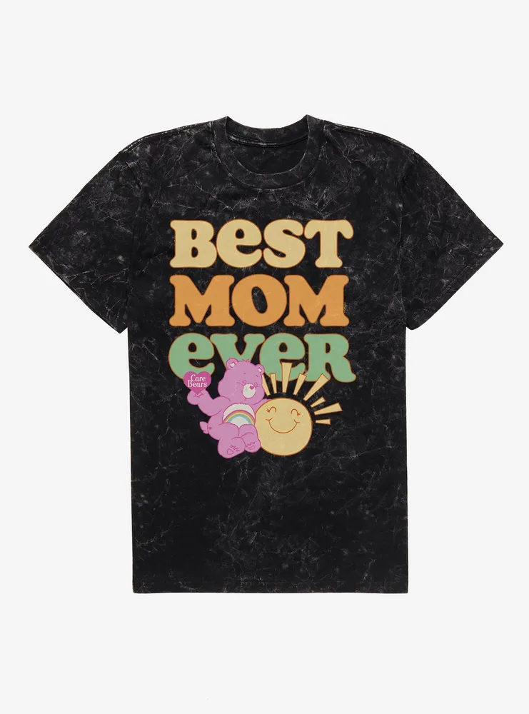 Care Bears Best Mom Ever Cheer Bear Mineral Wash T-Shirt