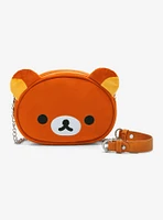 Rilakkuma Head Plush Crossbody Bag