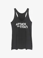 Attack on Titan Logo Womens Tank Top