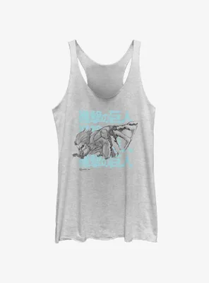 Attack on Titan Jaw Womens Tank Top