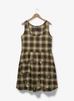 Studio Ghibli My Neighbor Totoro Characters Plaid Plus Tank Dress - BoxLunch Exclusive