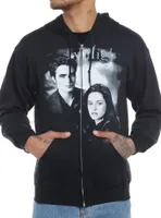 Twilight Edward & Bella Monochrome Fog Hoodie