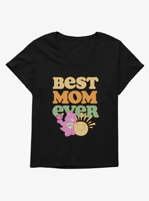 Care Bears Best Mom Ever Cheer Bear Womens T-Shirt Plus