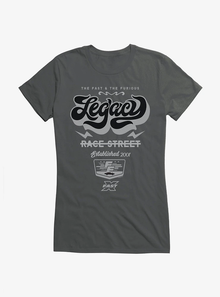 Fast X Legacy Race Street Girls T-Shirt