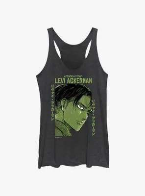 Attack on Titan Levi Ackerman Portrait Womens Tank Top