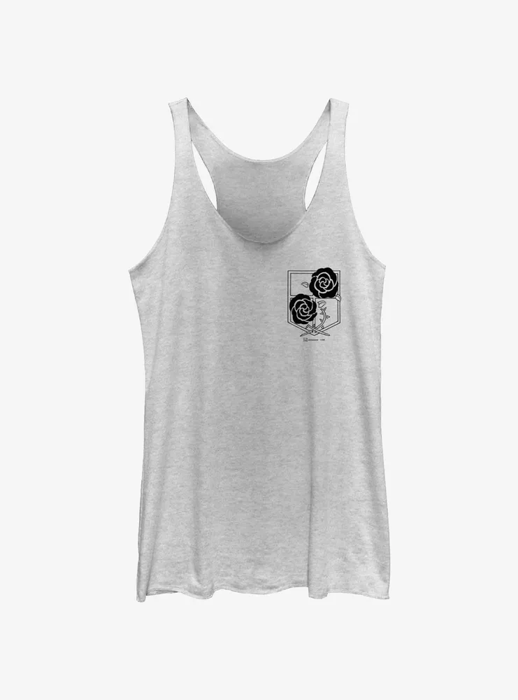 Attack on Titan Garrison Regiment Pocket Crest Womens Tank Top