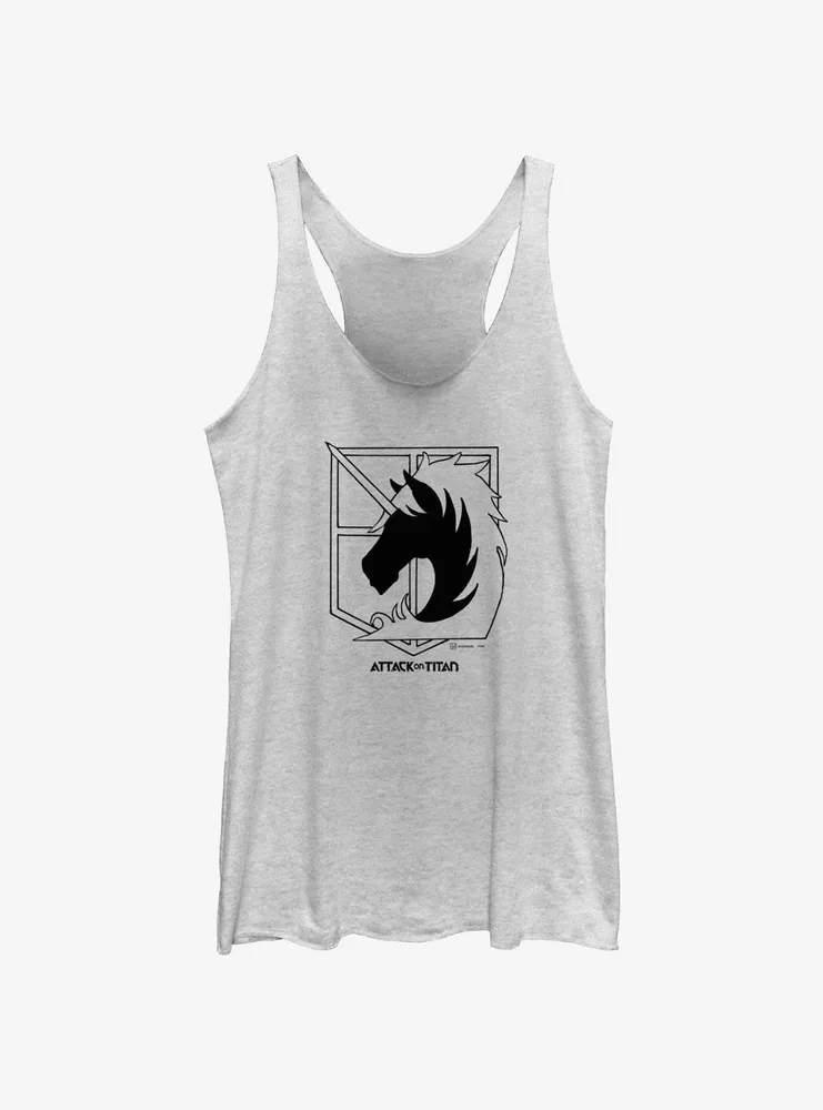 Attack on Titan Police Regiment Logo Womens Tank Top