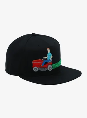 King Of The Hill Hank Hill Lawnmower Snapback Hat