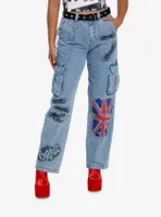 Bratz Pretty 'N' Punk Spray Paint Denim Pants