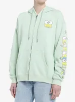 Keroppi Donut Pond Girls Hoodie