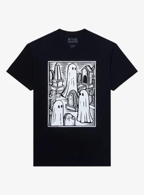 Ghostly Graves T-Shirt By Brian Reedy