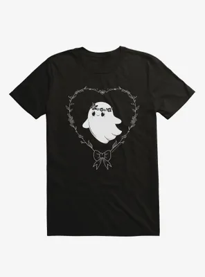 SpooksieBoo Cutesy Ghost Flower Crown T-Shirt