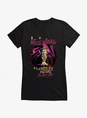 Willy Wonka And The Chocolate Factory Mr. Girls T-Shirt