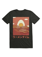 Minimalist Sunset Egg Noodles T-Shirt
