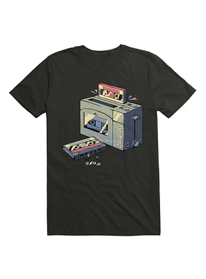 Toaster Tape Vintage Music T-Shirt
