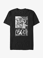 Attack on Titan Eren Yeager Manga Collage T-Shirt