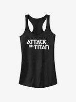 Attack on Titan Logo Girls Tank