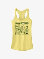 Attack on Titan Cleaning Levi Girls Tank Hot Topic Web Exclusive