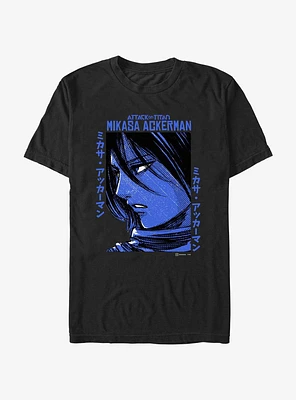 Attack on Titan Mikasa Ackerman Portrait T-Shirt
