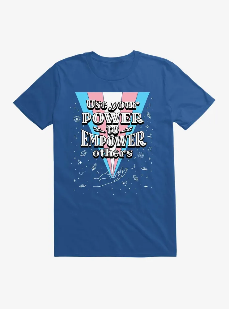Pride Lettershoppe Empower Others With Trans T-Shirt