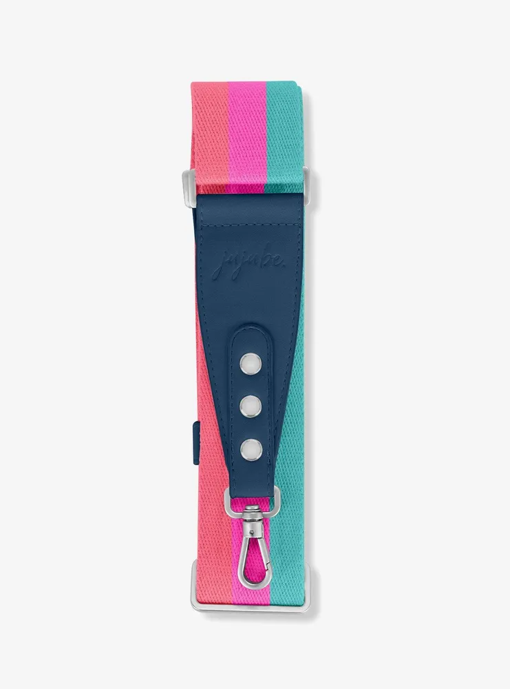 JuJuBe Teal Coral & Pink Woven Strap