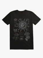 Goth Celestial Icons T-Shirt