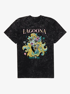 Monster High Lagoona Blue Mineral Wash T-Shirt