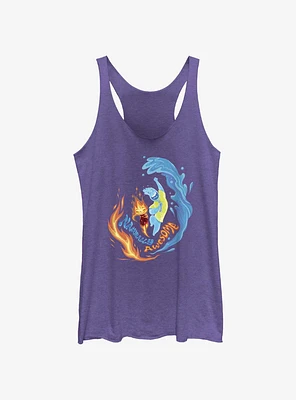 Disney Pixar Elemental Naturally Awesome Ember & Wade Girls Tank