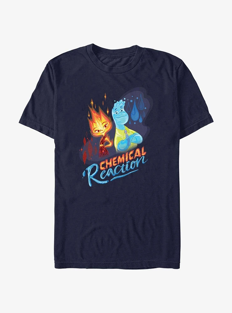 Disney Pixar Elemental Chemical Reaction Ember & Wade T-Shirt