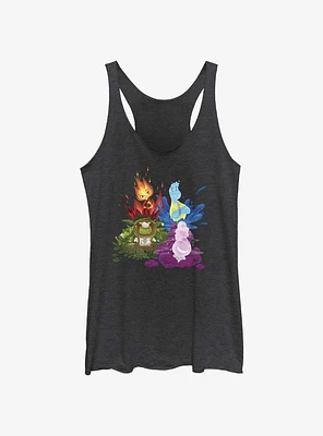 Disney Pixar Elemental Ember Wade Fern & Gale Girls Tank