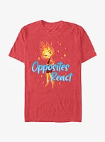 Disney Pixar Elemental Ember Opposites React T-Shirt