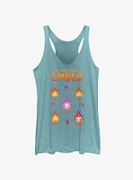 Disney Pixar Elemental Expressions Of Ember Girls Tank