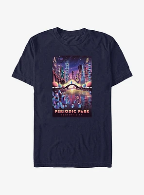 Disney Pixar Elemental Periodic Park Element City T-Shirt