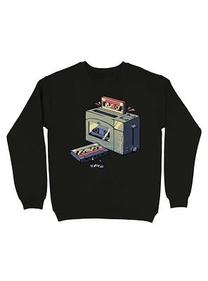 Toaster Tape Vintage Music Sweatshirt