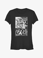 Attack on Titan Eren Yeager Manga Collage Girls T-Shirt