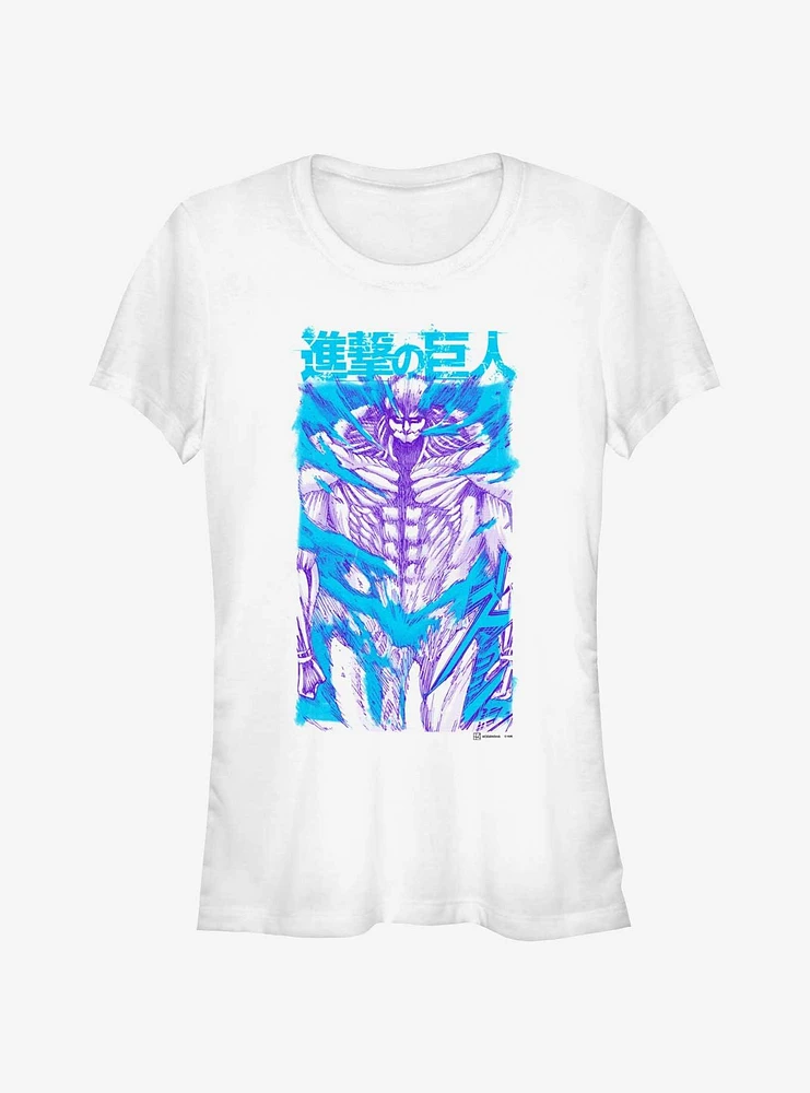 Attack on Titan Armored Reiner Braun Girls T-Shirt