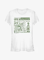 Attack on Titan Cleaning Levi Girls T-Shirt Hot Topic Web Exclusive