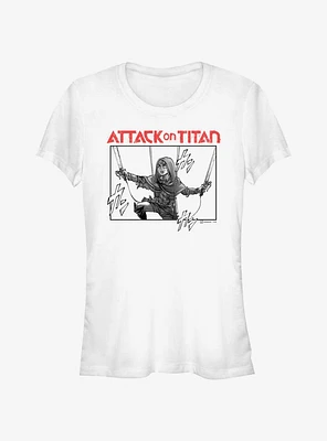 Attack on Titan Armin Struggling Manga Girls T-Shirt