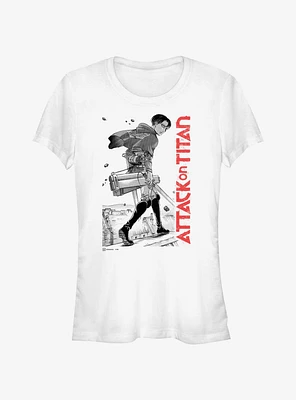 Attack on Titan Levi Ackerman Manga Girls T-Shirt