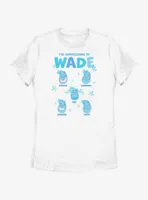 Disney Pixar Elemental Wade Expressions Womens T-Shirt