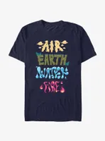 Disney Pixar Elemental Text Stack T-Shirt