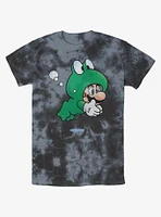 Nintendo Mario Frog Tie-Dye T-Shirt