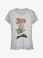 The Legend of Zelda Past Front Girls T-Shirt