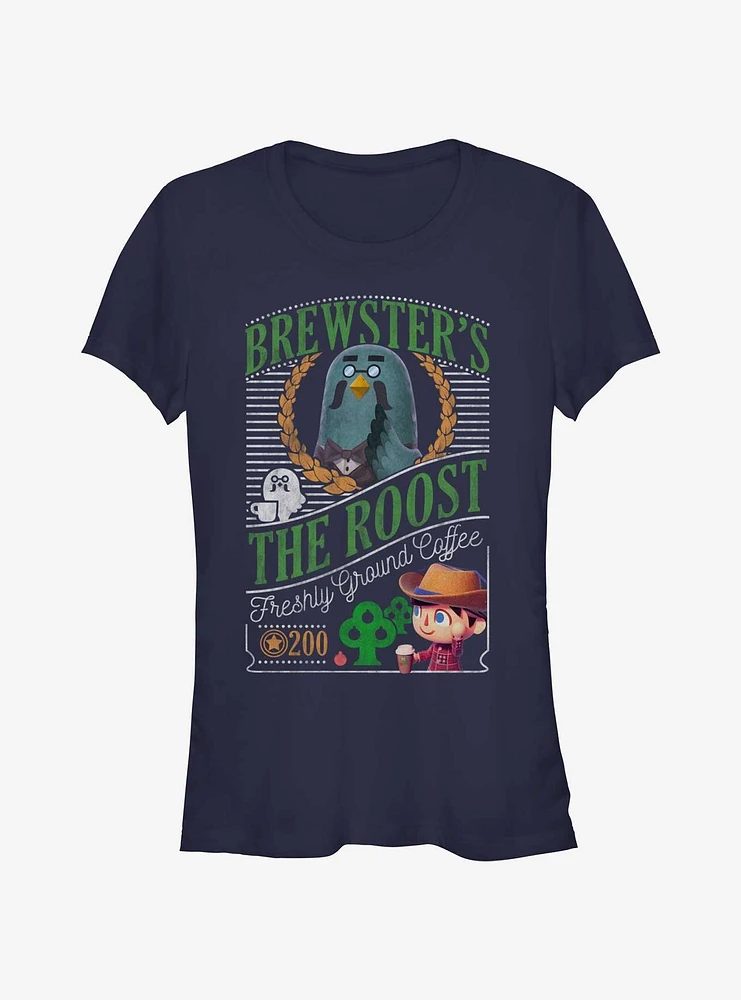 Animal Crossing Brewsters Cafe Girls T-Shirt
