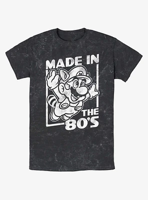 Nintendo Mario Made The 80's Mineral Wash T-Shirt