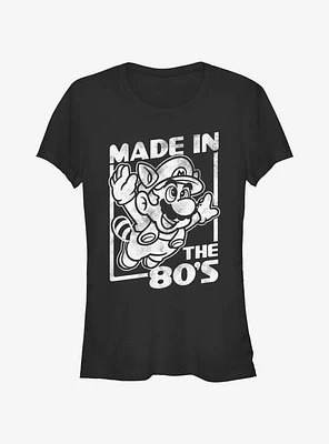 Nintendo Mario Made The 80's Girls T-Shirt